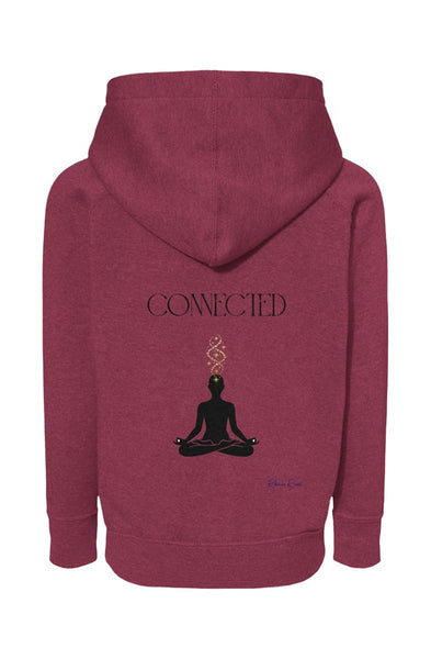 Blend Raglan Hooded Sweatshirt Connected