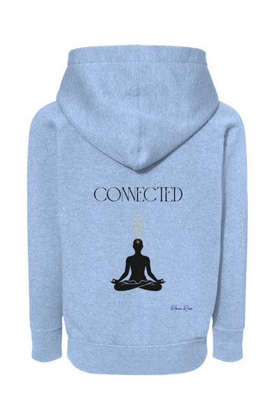 Blend Raglan Hooded Sweatshirt Connected