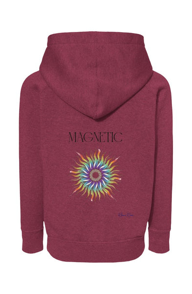 Blend Raglan Hooded Sweatshirt Magnetic