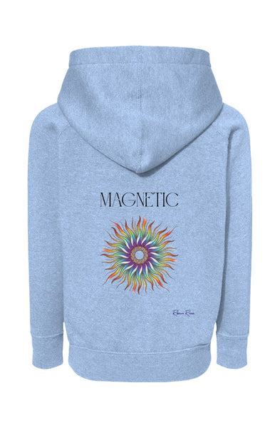 Blend Raglan Hooded Sweatshirt Magnetic