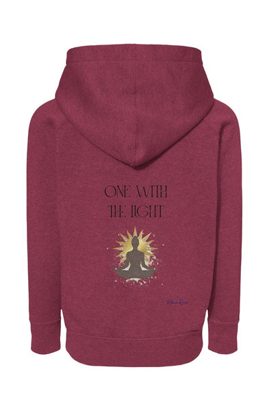 Blend Raglan Hooded Sweatshirt One With the Light