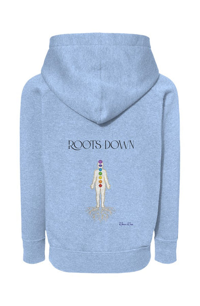 Blend Raglan Hooded Sweatshirt Roots Down