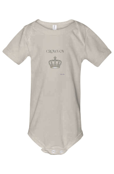 Baby Jersey One Piece Crown On