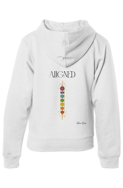 Youth Midweight Hooded Sweatshirt Aligned