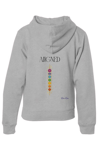 Youth Midweight Hooded Sweatshirt Aligned