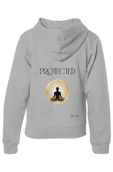 Youth Midweight Hooded Sweatshirt Protected