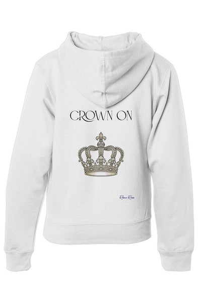 Youth Midweight Hooded Sweatshirt Crown On
