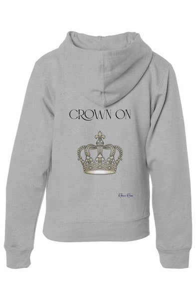 Youth Midweight Hooded Sweatshirt Crown On