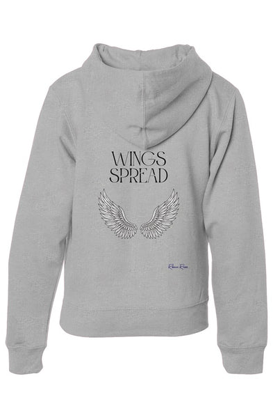 Youth Midweight Hooded Sweatshirt Wings Spread