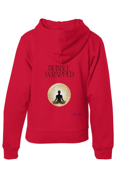 Youth Midweight Hooded Sweatshirt Bubble Wrapped