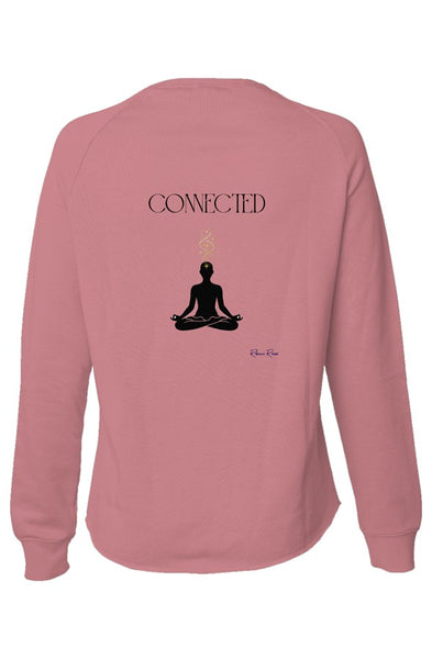 Womens Lightweight Wash Sweatshirt Connected