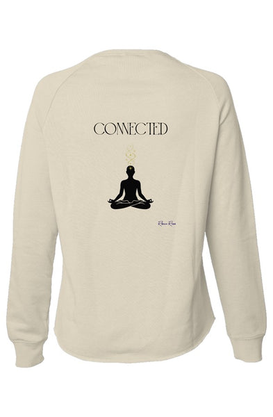 Womens Lightweight Wash Sweatshirt Connected