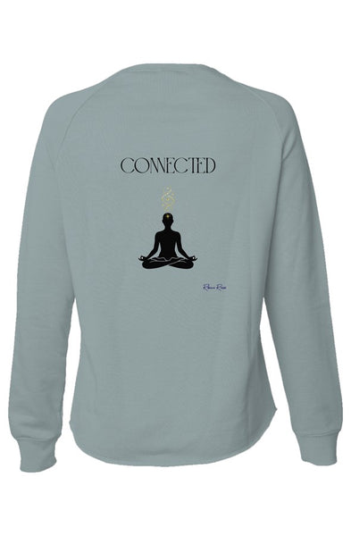 Womens Lightweight Wash Sweatshirt Connected