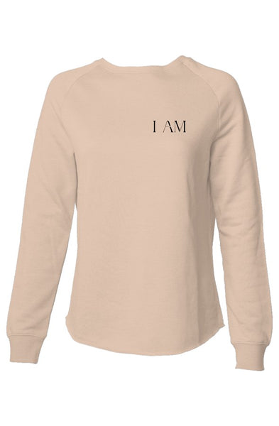 Womens Lightweight Wash Sweatshirt Connected