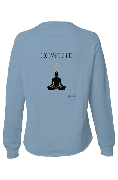 Womens Lightweight Wash Sweatshirt Connected