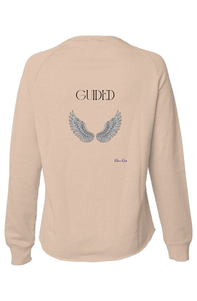 Womens Lightweight Wash Sweatshirt Guided