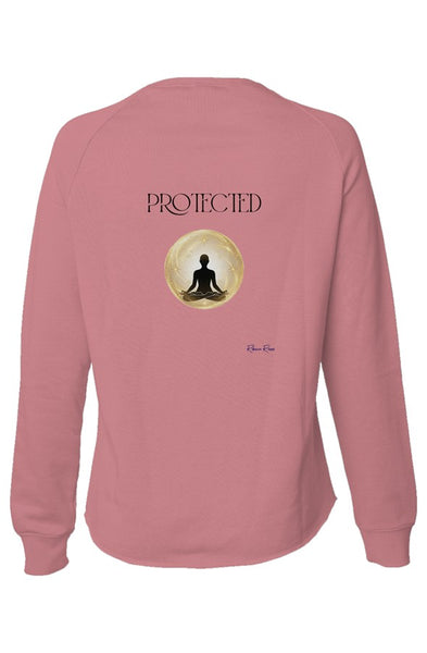 Womens Lightweight Wash Sweatshirt Protected