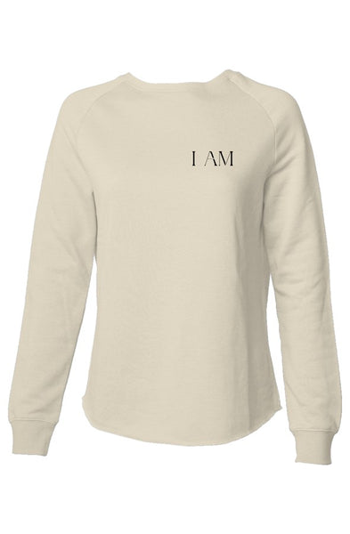Womens Lightweight Wash Sweatshirt Protected