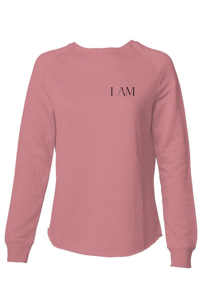 Womens Lightweight Wash Sweatshirt Magnetic