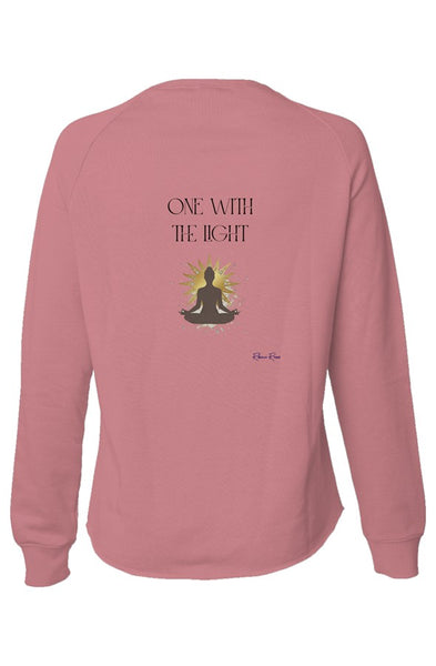 Womens Lightweight Wash Sweatshirt One with the Light