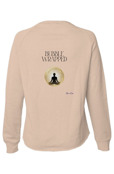 Womens Lightweight Wash Sweatshirt Bubble Wrapped