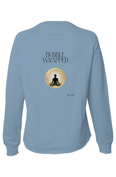 Womens Lightweight Wash Sweatshirt Bubble Wrapped