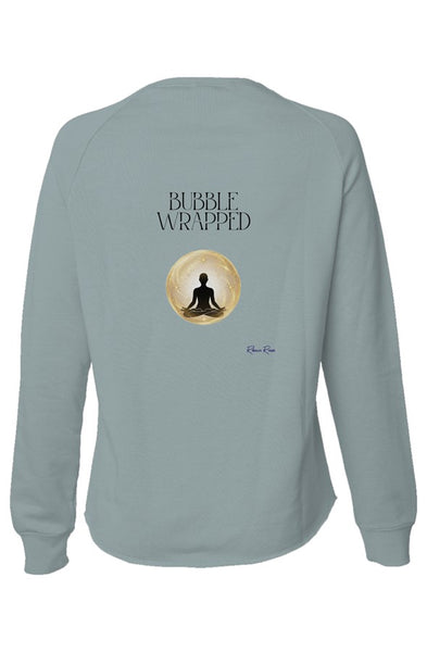 Womens Lightweight Wash Sweatshirt Bubble Wrapped