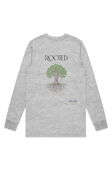 Mens Base l s Tee Rooted
