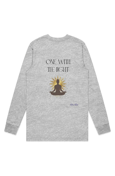 Mens Base l s Tee One with the Light