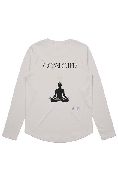 Womens Maple Curve LS Tee Connected