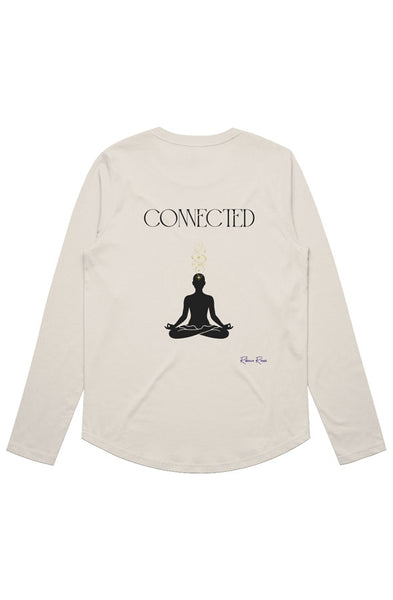 Womens Maple Curve LS Tee Connected