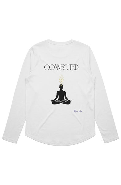 Womens Maple Curve LS Tee Connected