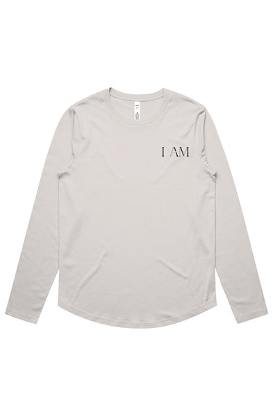 Womens Maple Curve LS Tee Aligned