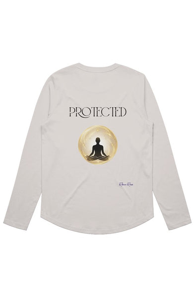 Womens Maple Curve LS Tee Protected