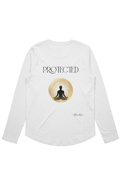 Womens Maple Curve LS Tee Protected