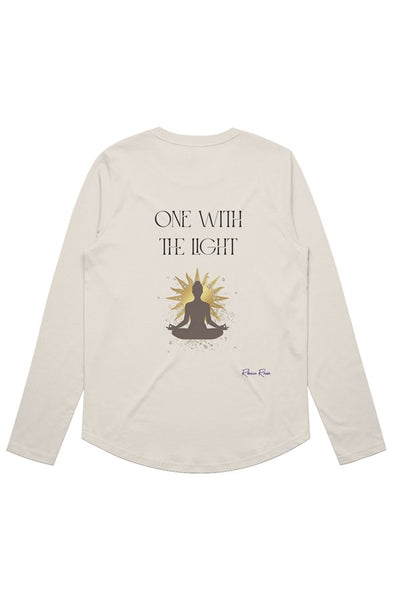 Womens Maple Curve LS Tee One with the Light