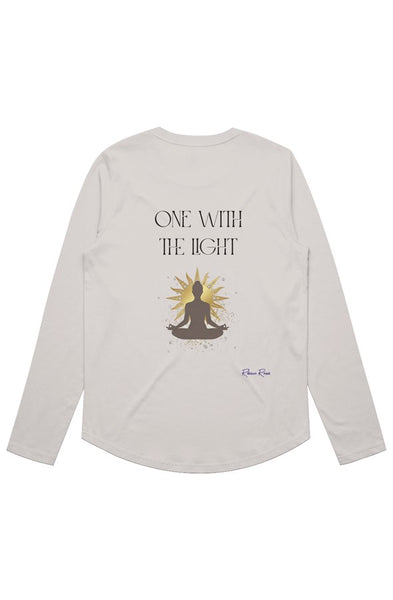 Womens Maple Curve LS Tee One with the Light