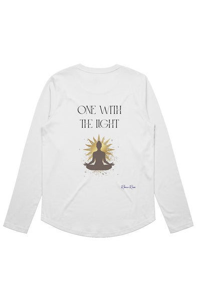 Womens Maple Curve LS Tee One with the Light