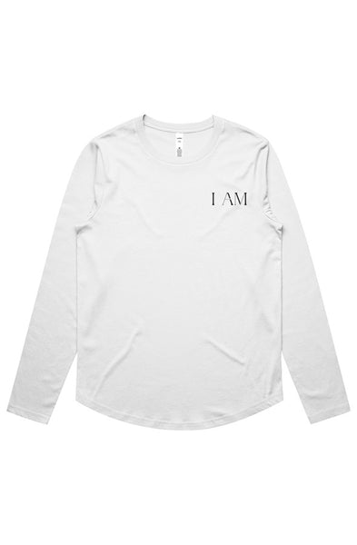 Womens Maple Curve LS Tee All Love