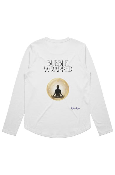 Womens Maple Curve LS Tee Bubble Wrapped