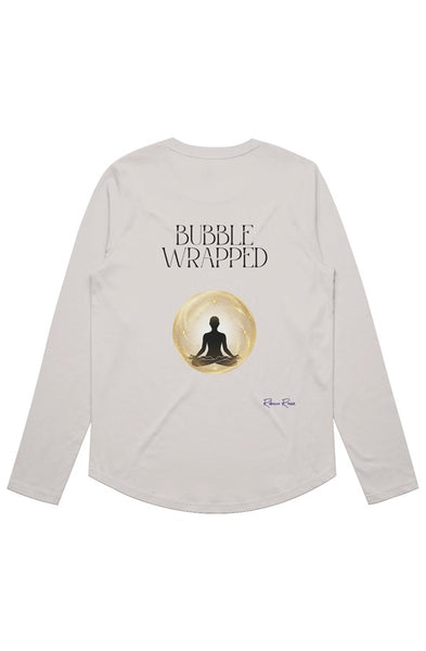 Womens Maple Curve LS Tee Bubble Wrapped