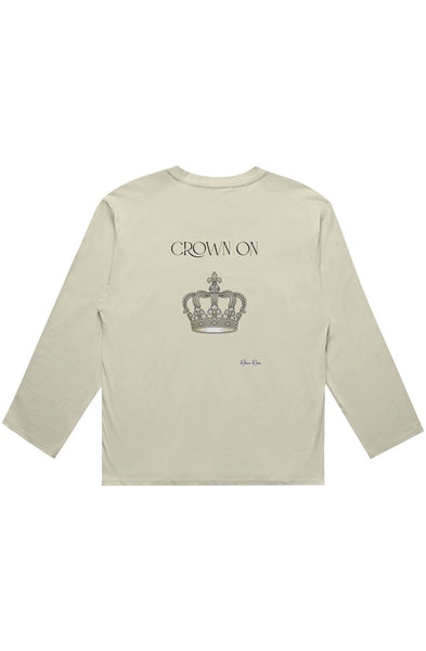 wo 39 s martina long sleeve tee Crown On