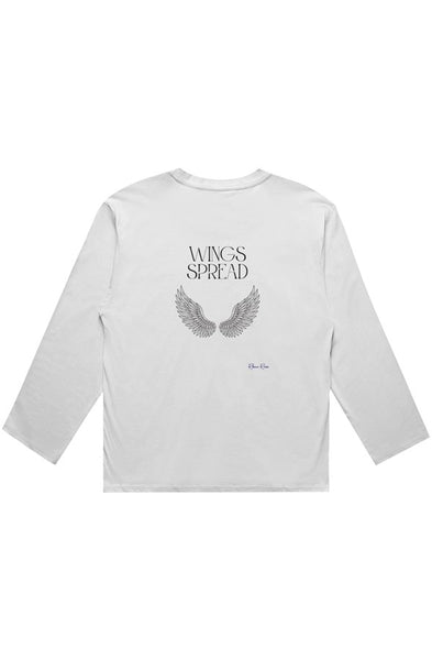 wo 39 s martina long sleeve tee Wings Spread