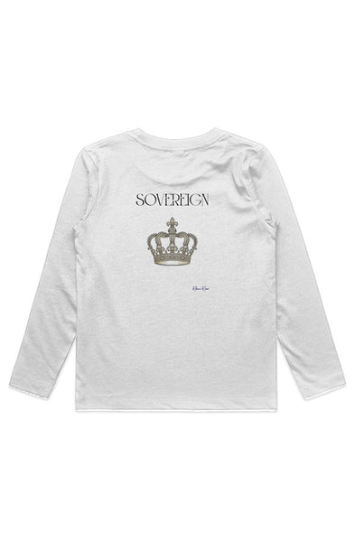 KIDS STAPLE L S TEE Sovereign