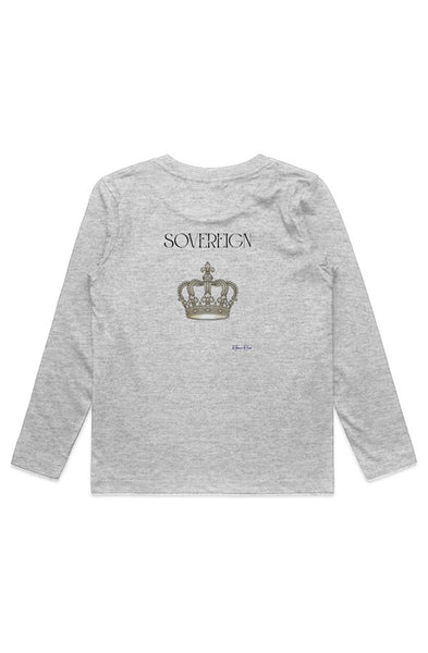 KIDS STAPLE L S TEE Sovereign