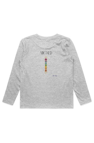 KIDS STAPLE L S TEE Aligned