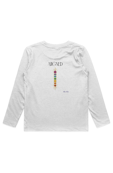KIDS STAPLE L S TEE Aligned