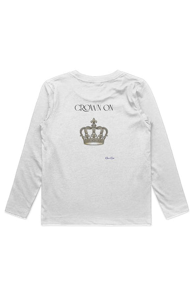 KIDS STAPLE L S TEE Crown On