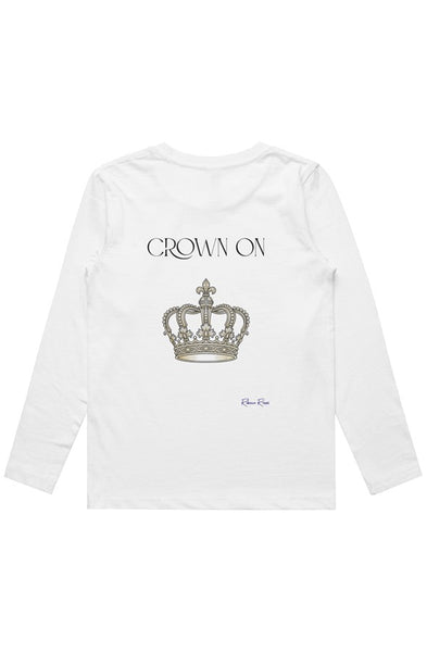 Youth Staple Long Sleeve Crown On
