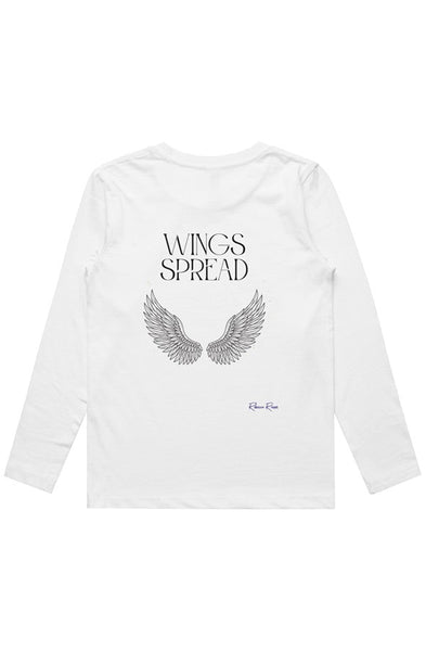 Youth Staple Long Sleeve Wings Spread
